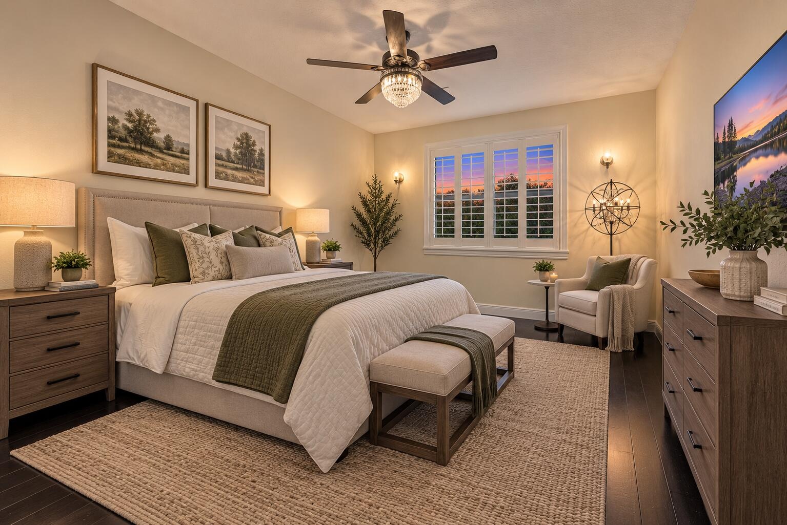 3RD BEDROOM - VIRTUALLY STAGED