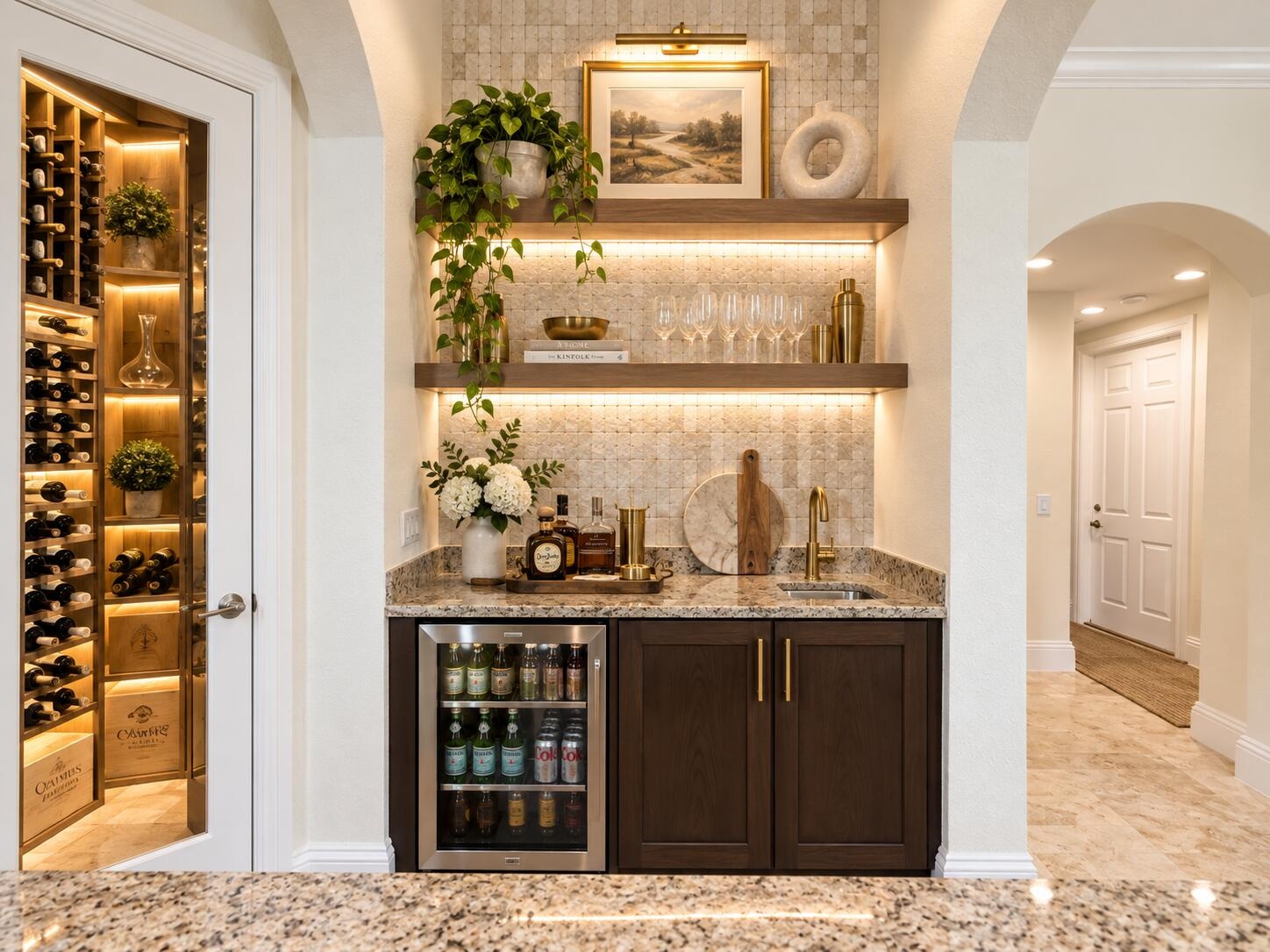 WET BAR - DIGITIALLY ENHANCED