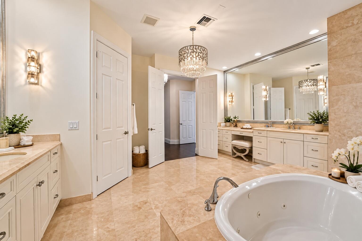 MASTER BATHROOM - DIGITIALLY ENHANCED