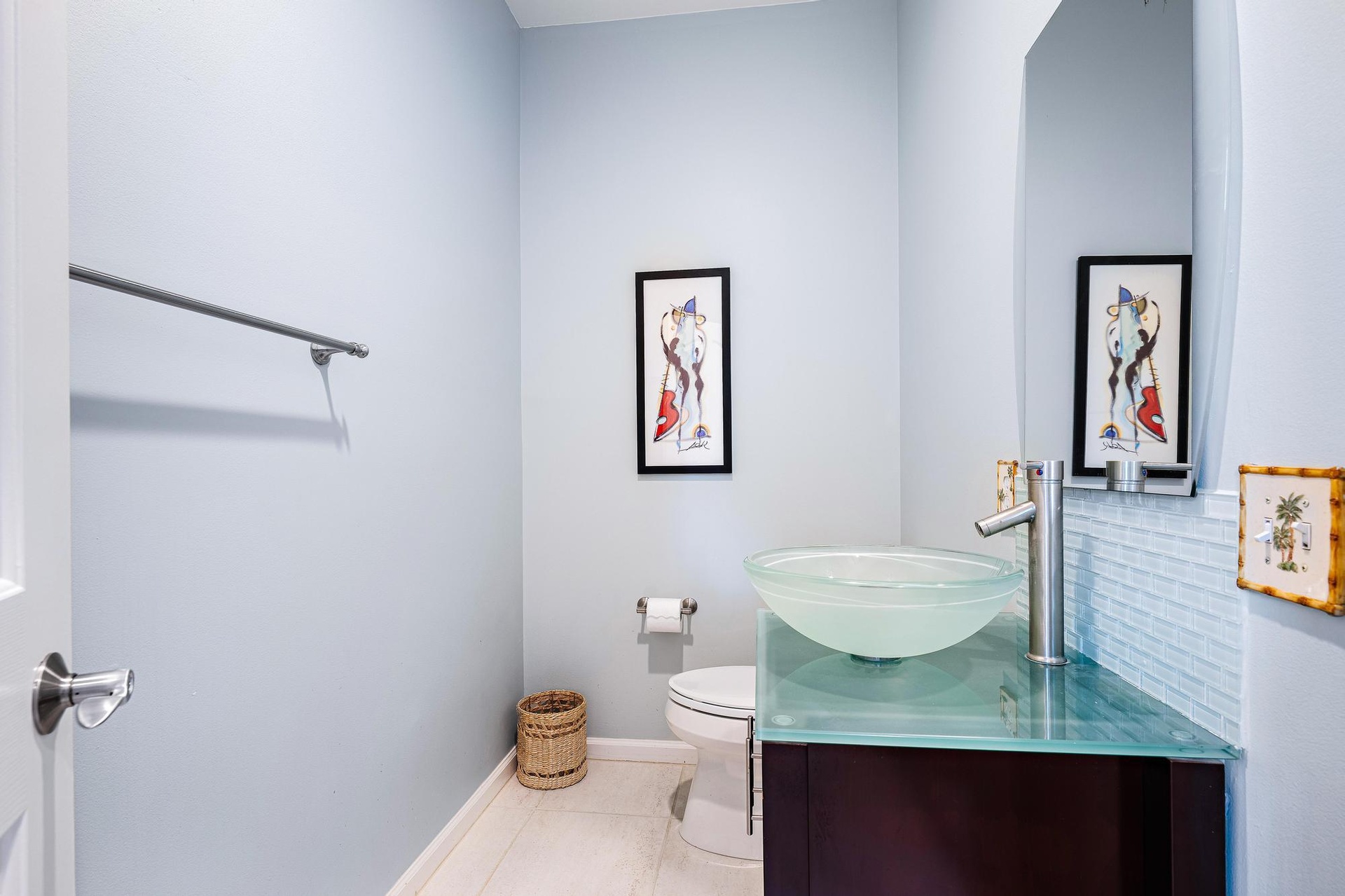 Half Bathroom Down