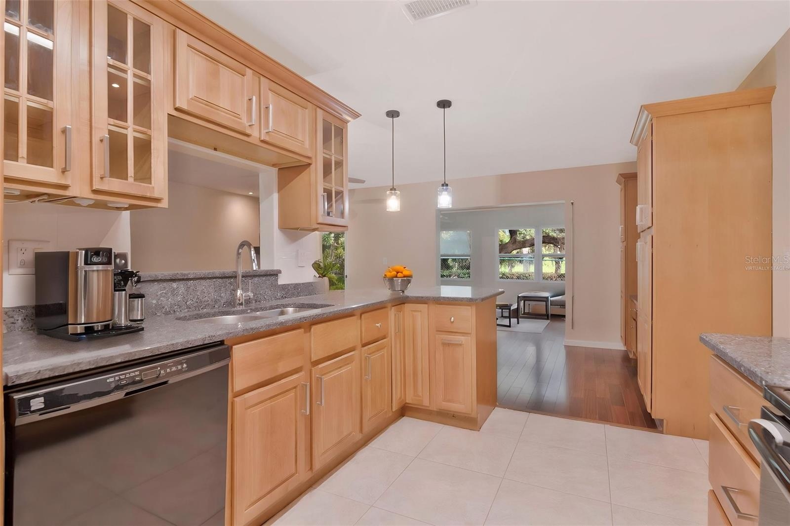 Kitchen Virtually Staged
