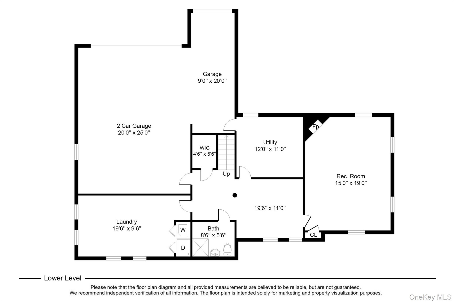 Lower Level Floor Plan
