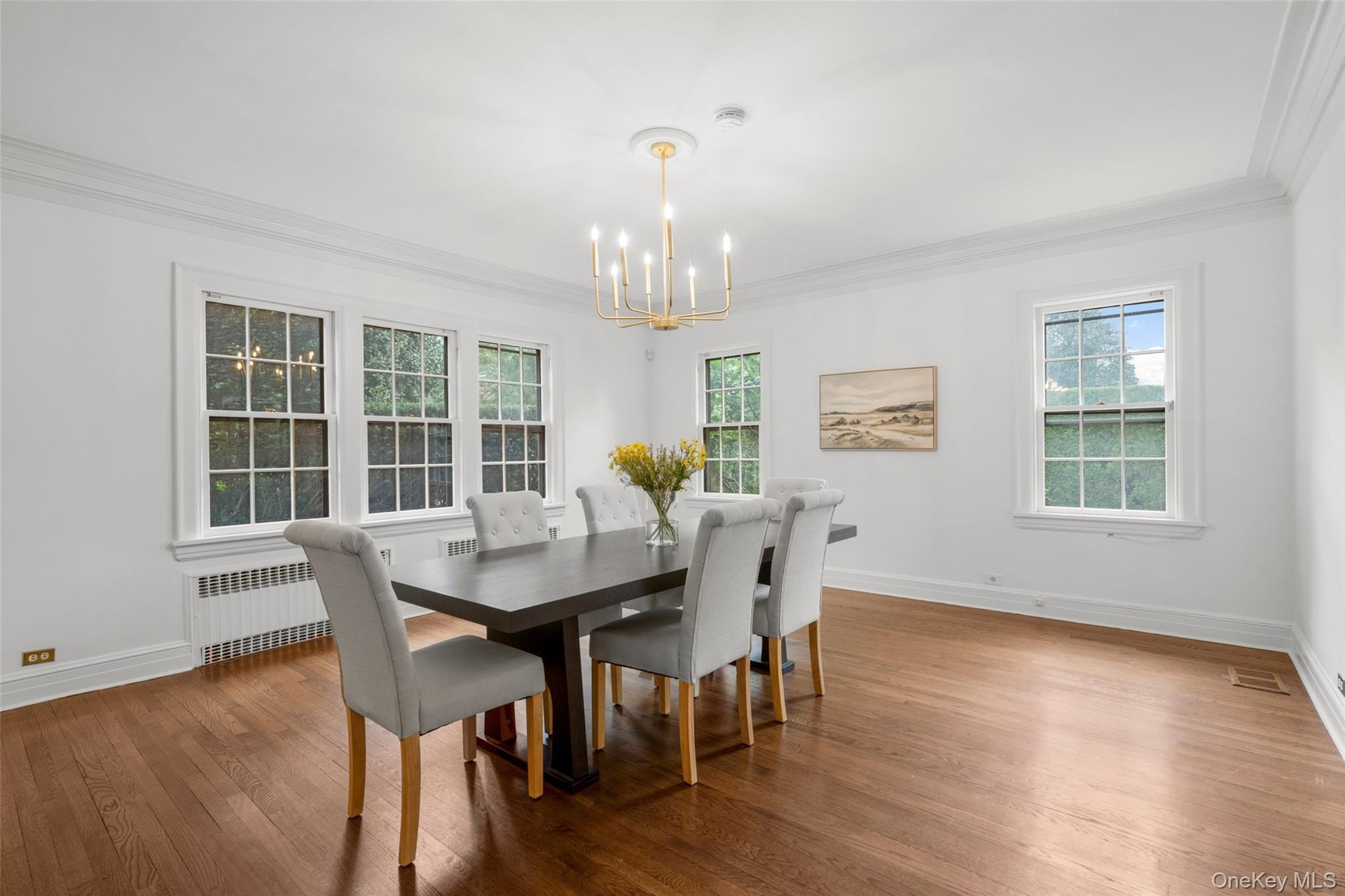 Large formal dining room