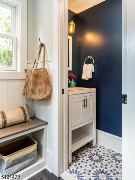 Mudroom to Powder Room