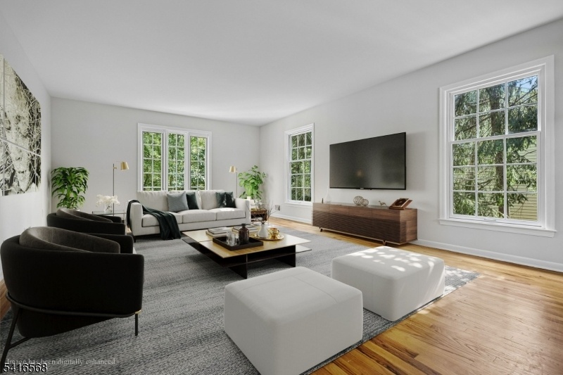Virtually Staged Living Room