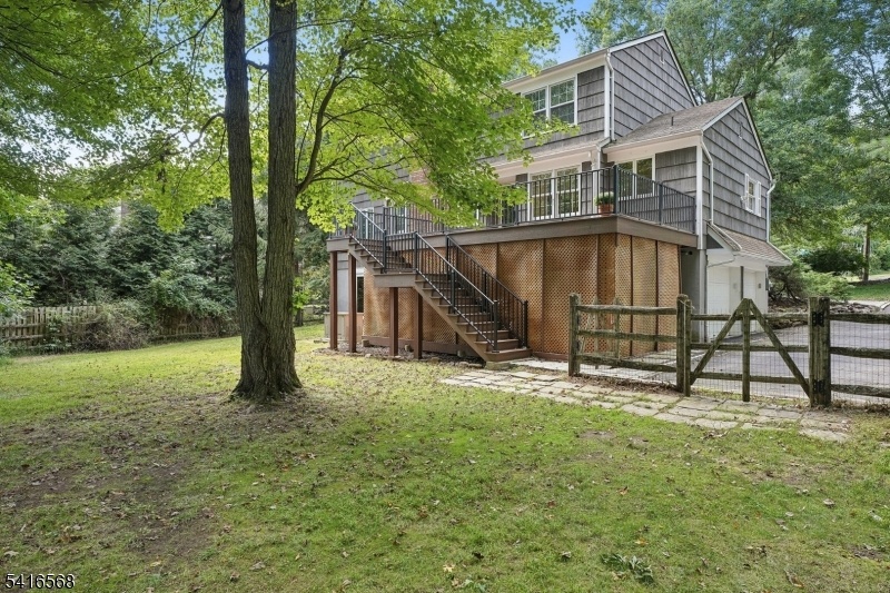 Rear of house