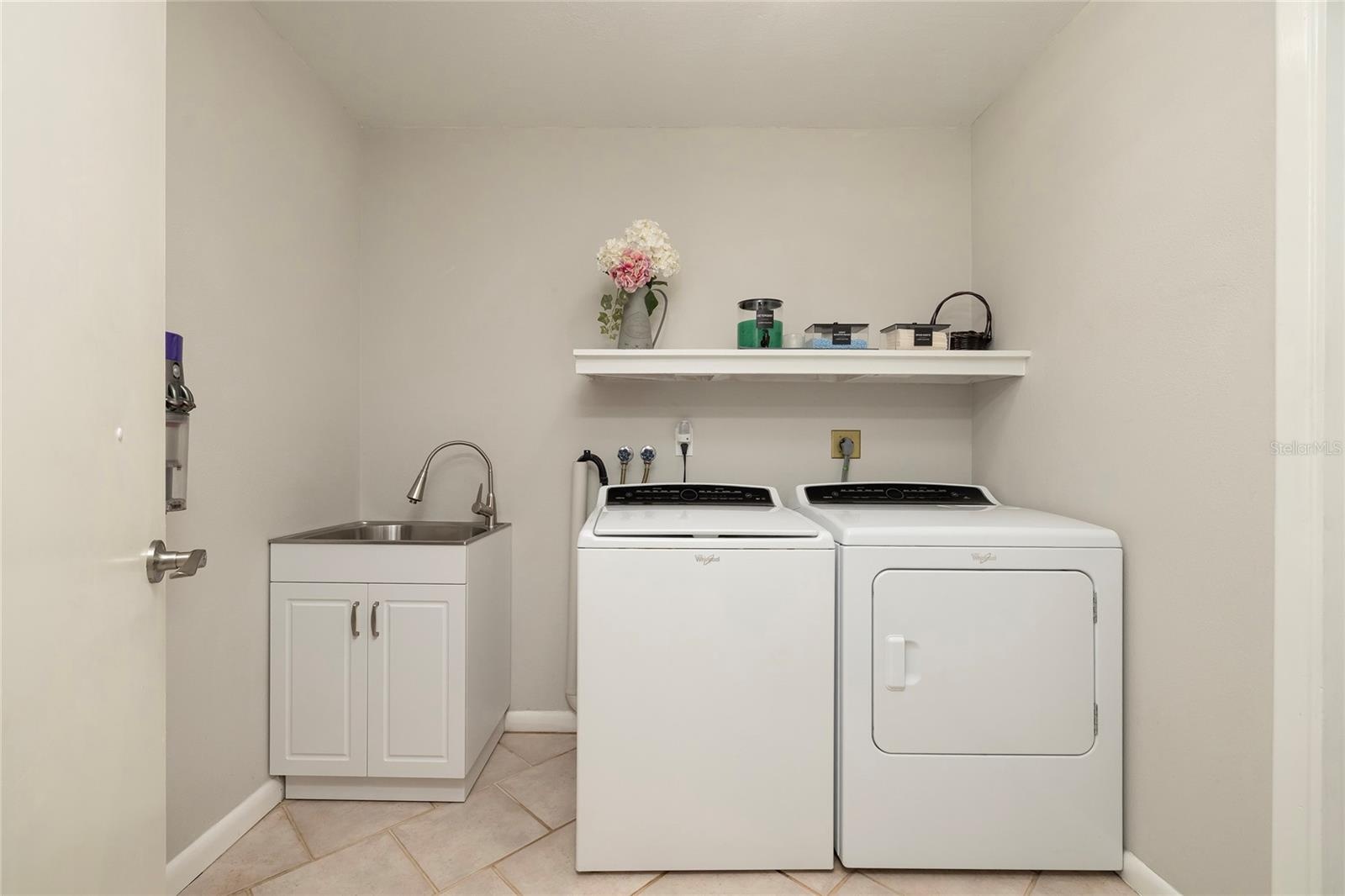 Spacious Laundry off kitchen