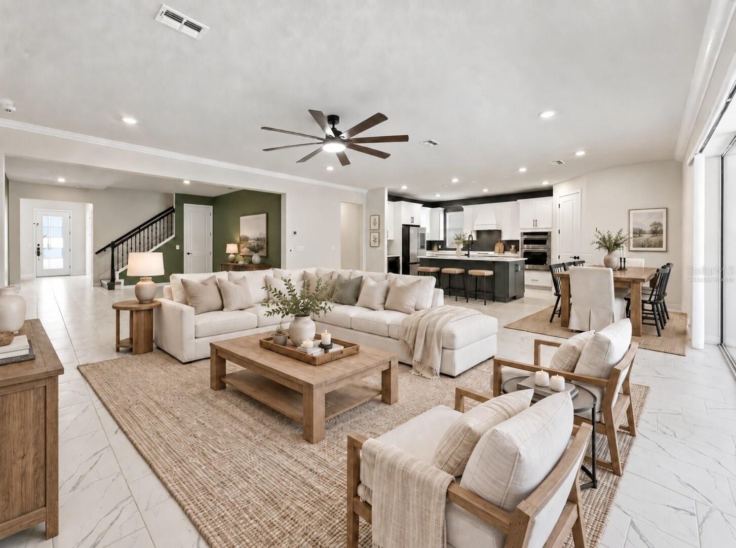 **This Photo has been virtually staged. Furnishings and decor shown are digitally added and are not physically present in the property