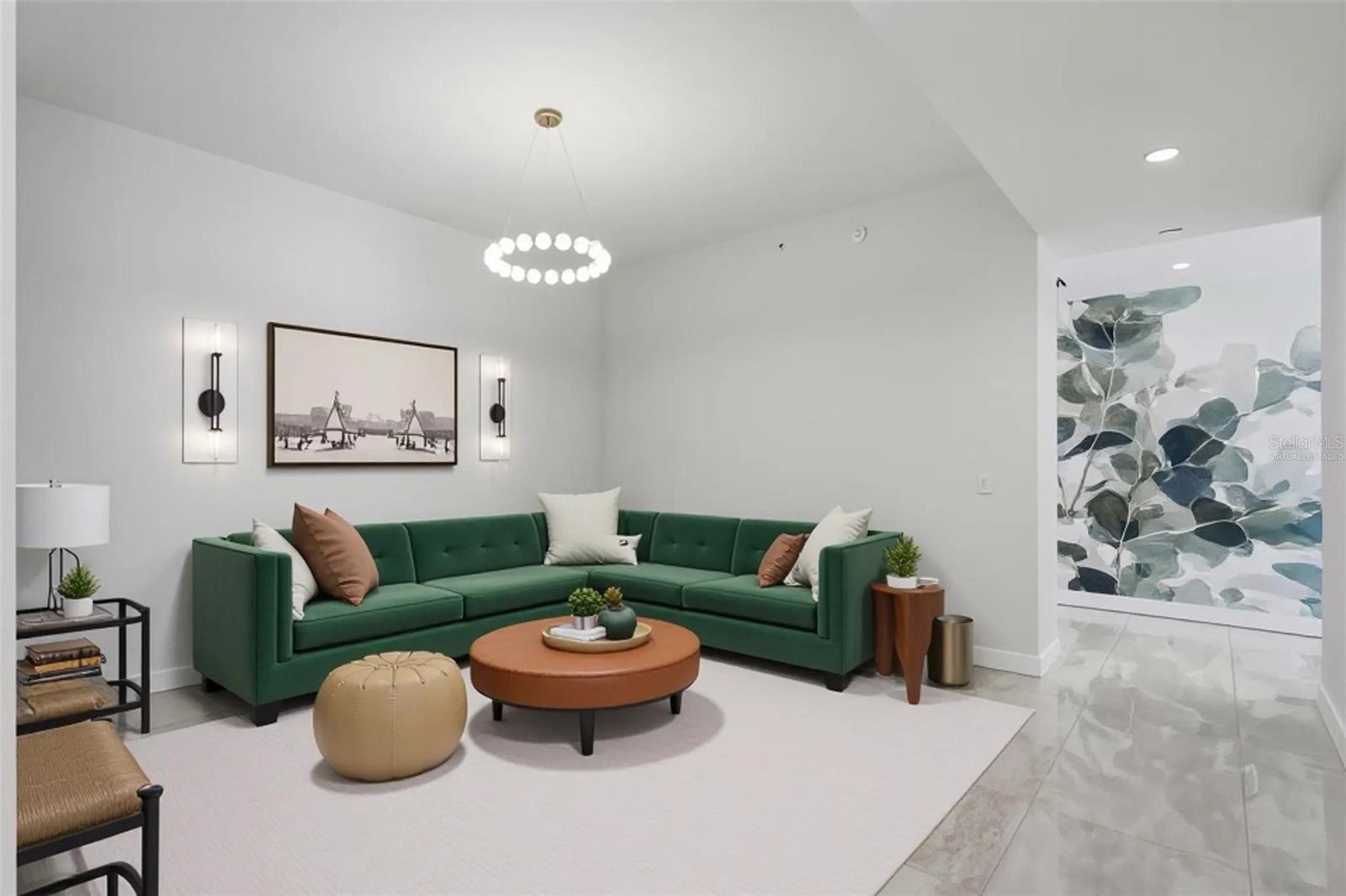 Flex Room - virtually staged