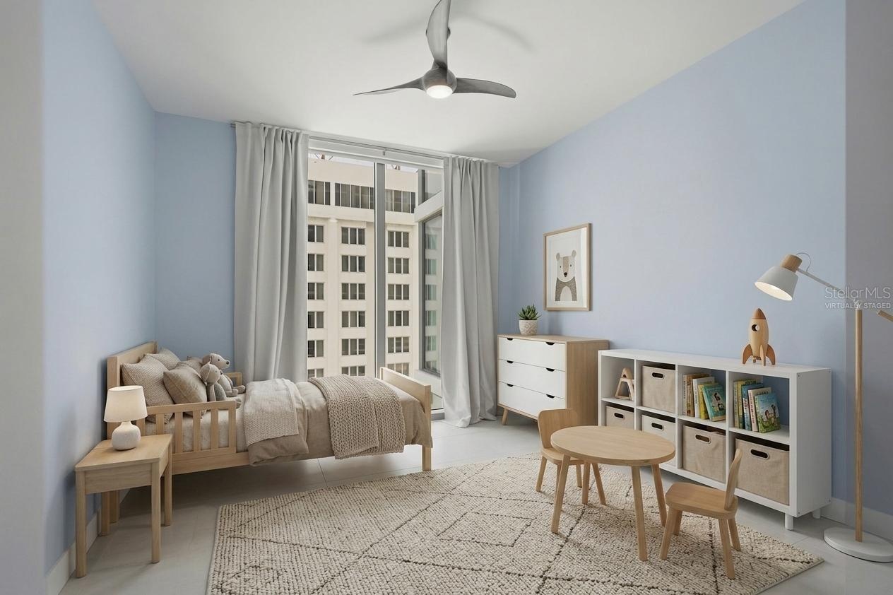 Bedroom 3 - virtually staged