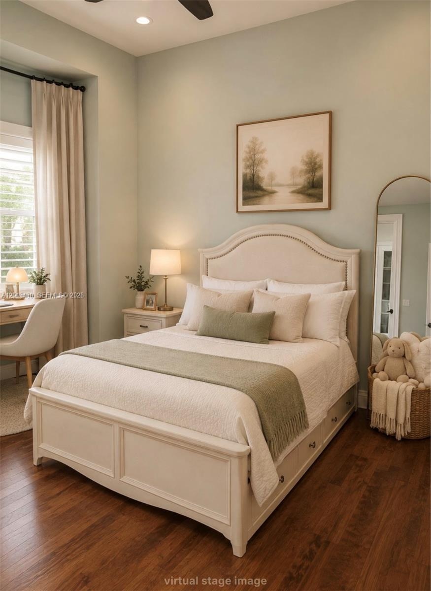 Virtually Staged. Furniture & Decor for Illustration Only