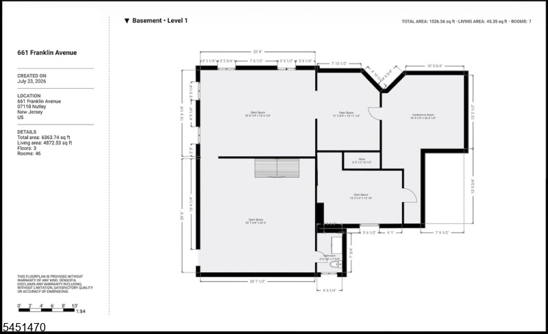 Floor Plan Basement