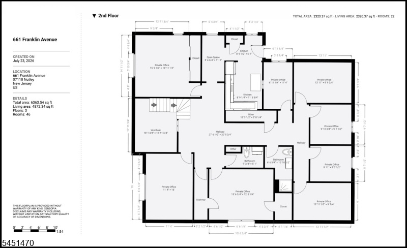 Floor Plan Second Floor