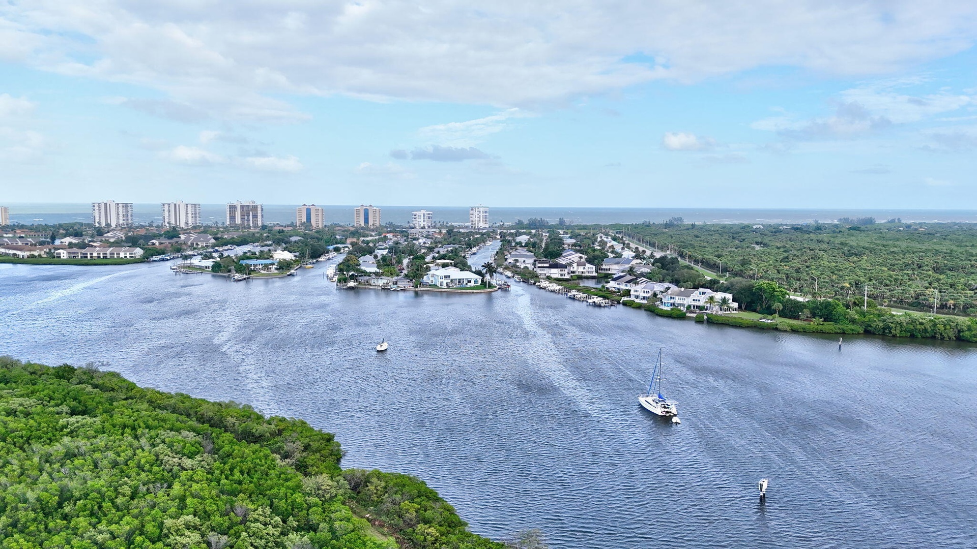 Waterfront properties with direct water access
