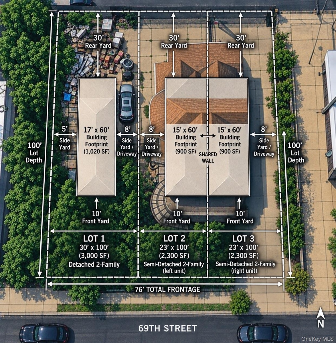 Conceptual plan only – not DOB approved. Buyer to verify all development potential.