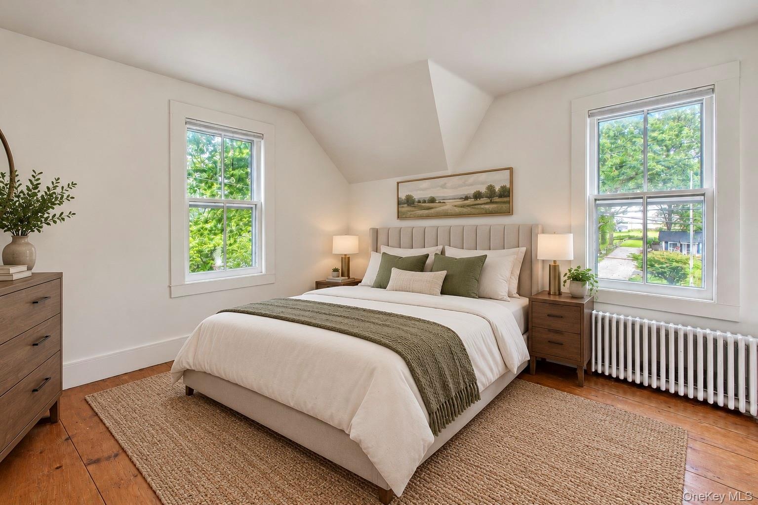 office/studio virtually staged as 2nd bedroom