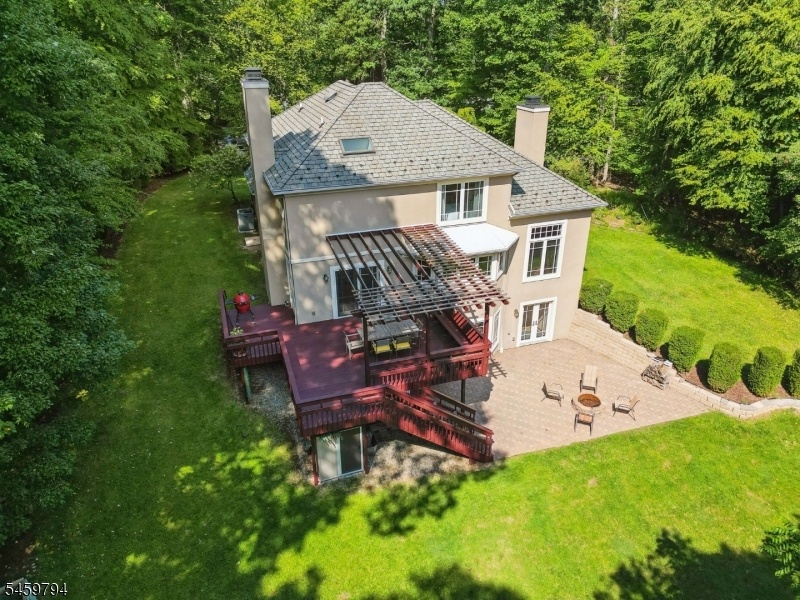 Aerial view of property