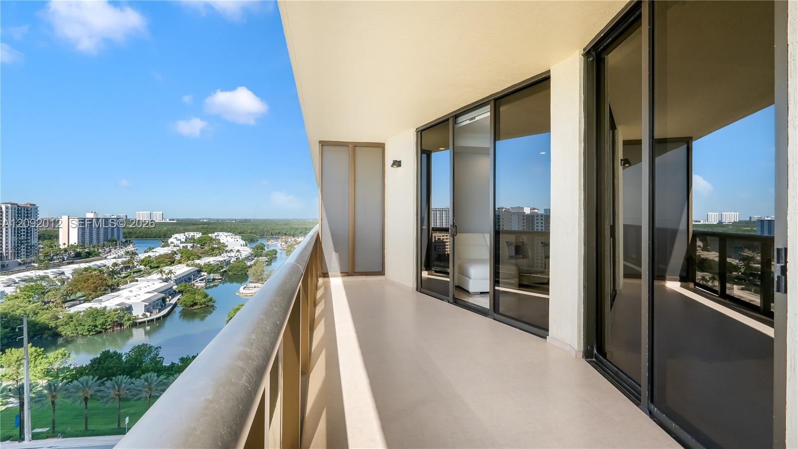 Intracoastal View from triple balcony, fully furnished