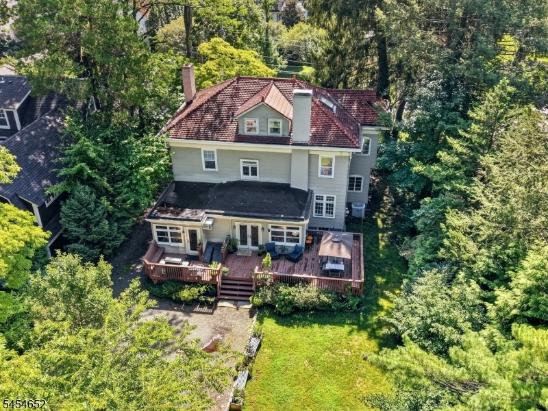 Aerial View of Back of Home