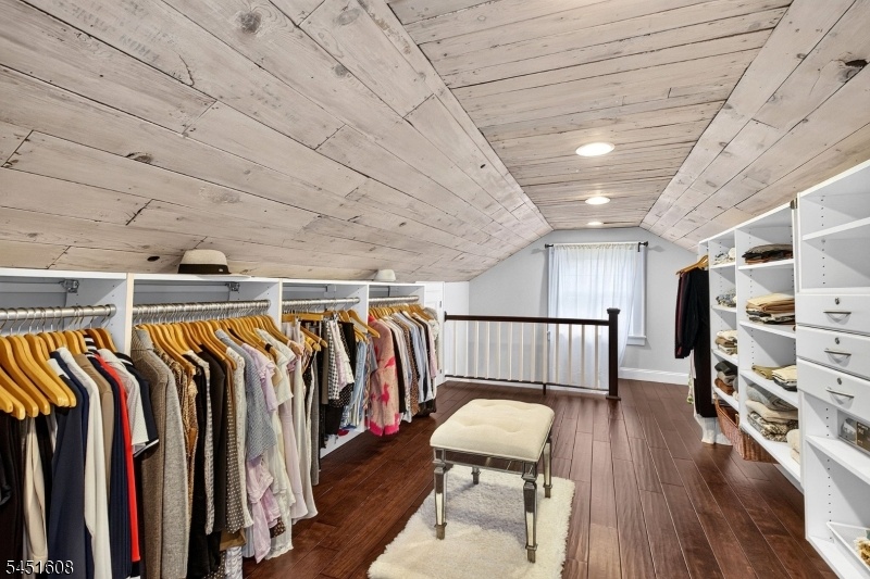 attic, walk in closet