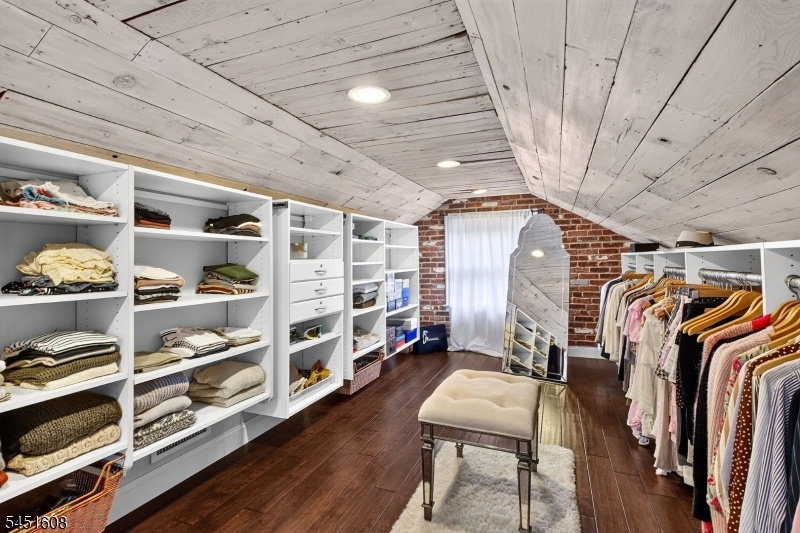 attic, walk in closet