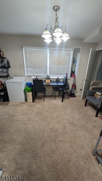 Dining room area