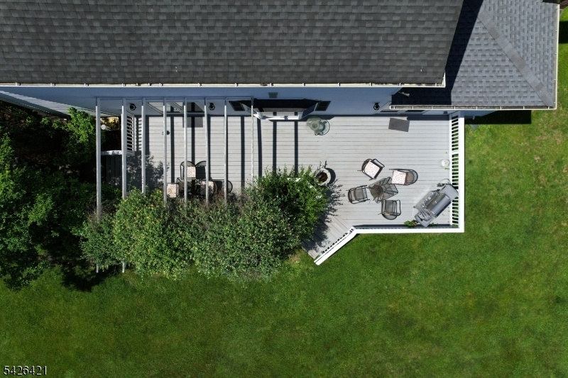 Aerial View over top of Deck