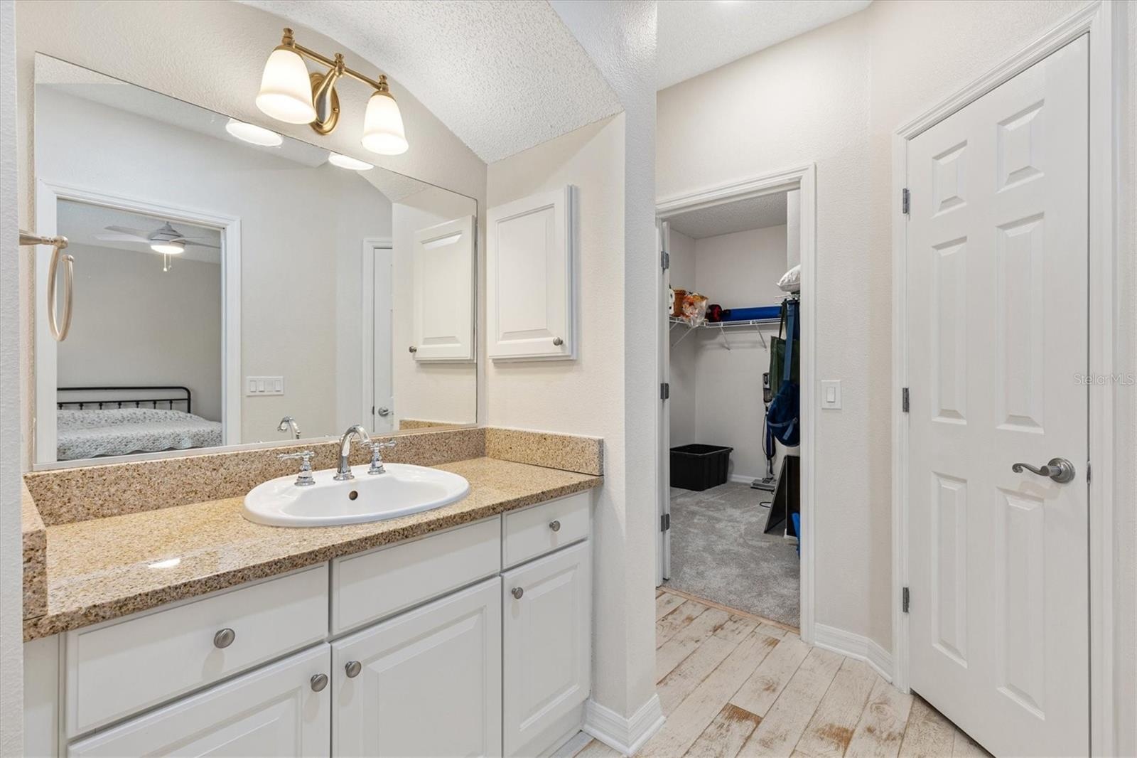2nd Floor-Granite Counter top w/ Linen Closet and Walk-in Closet