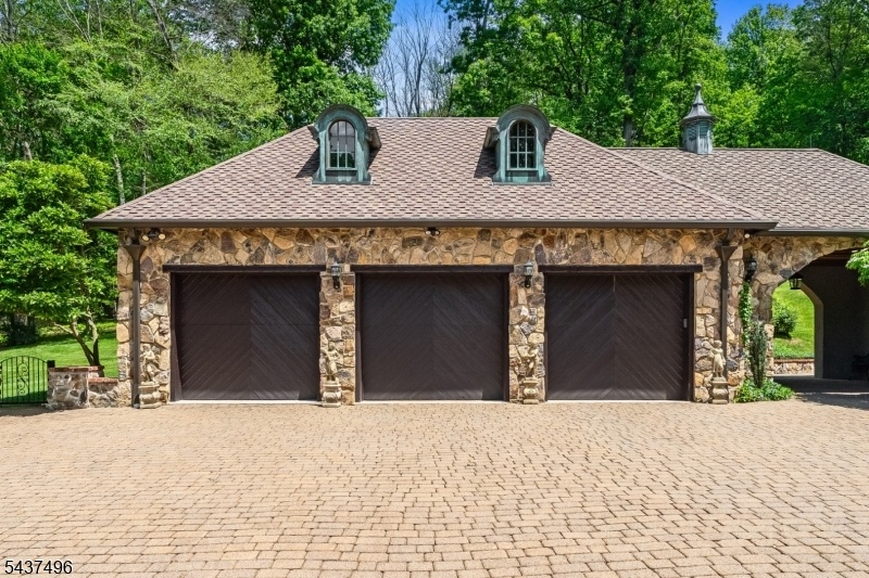 Oversized Three Car Garage