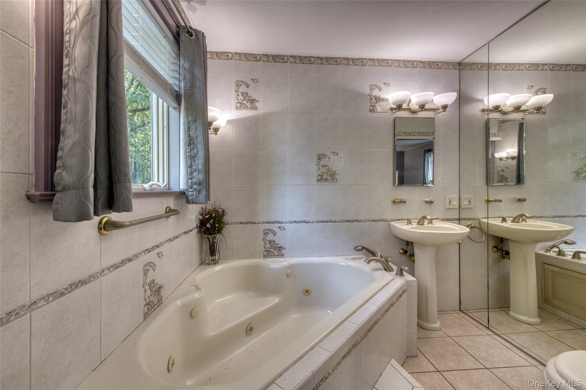 Primary Bathroom with Jacuzzi Tub