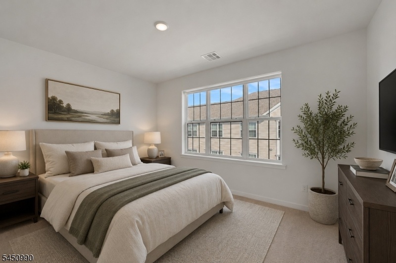 Virtually Staged Bedroom