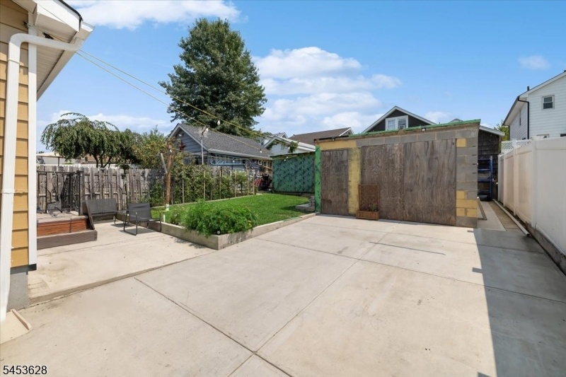 backyard/ garage