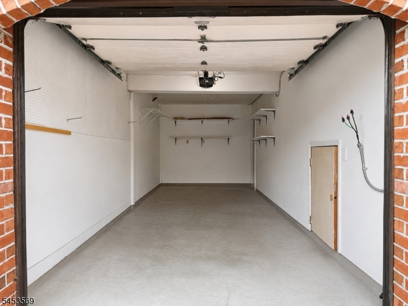 Garage with entrance to unit