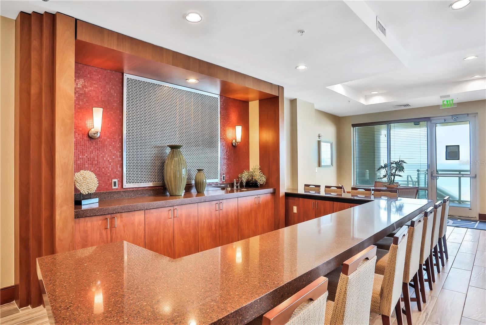 Kitchen in social room