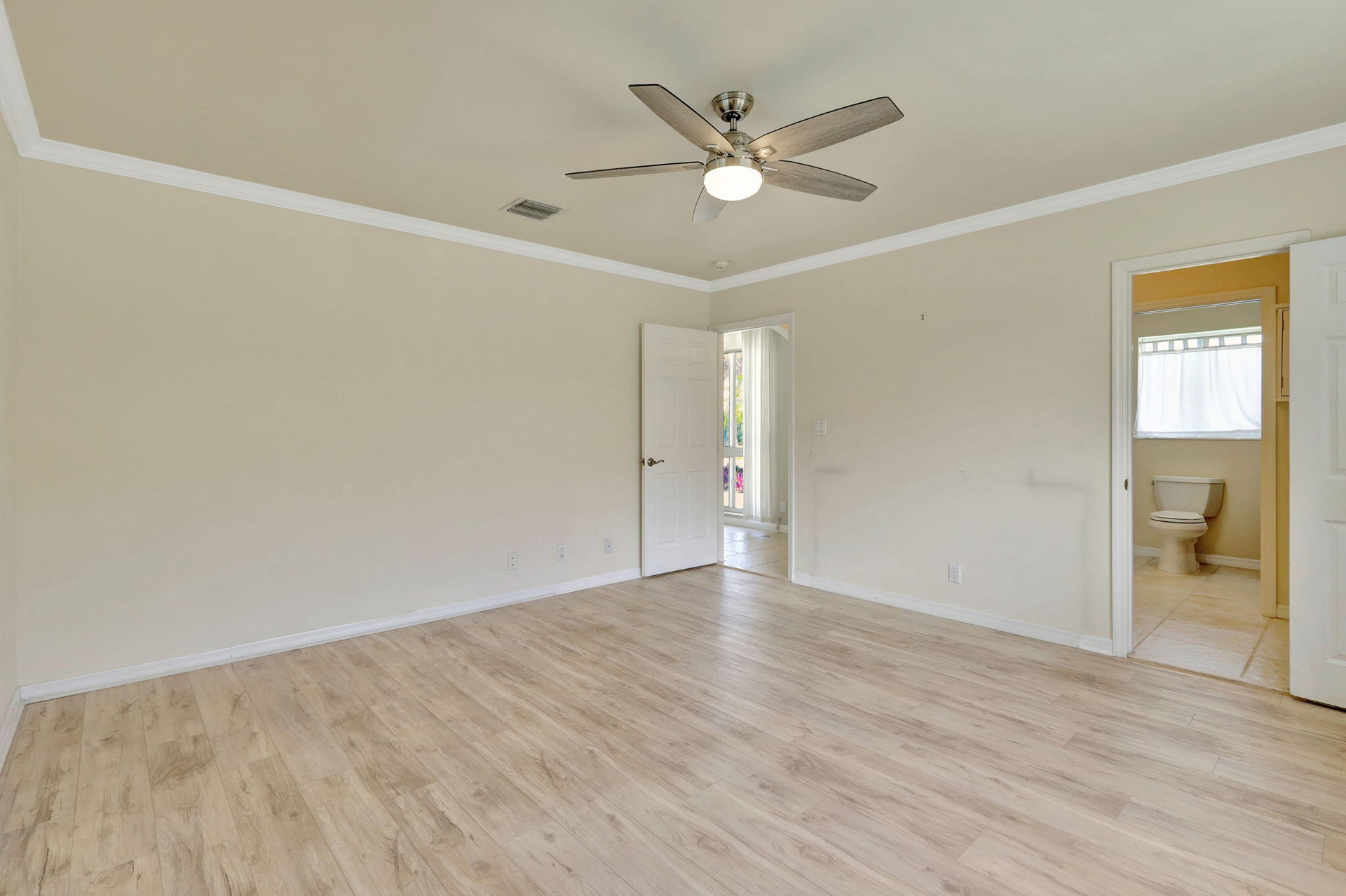 Primary Suite with walk-in closet