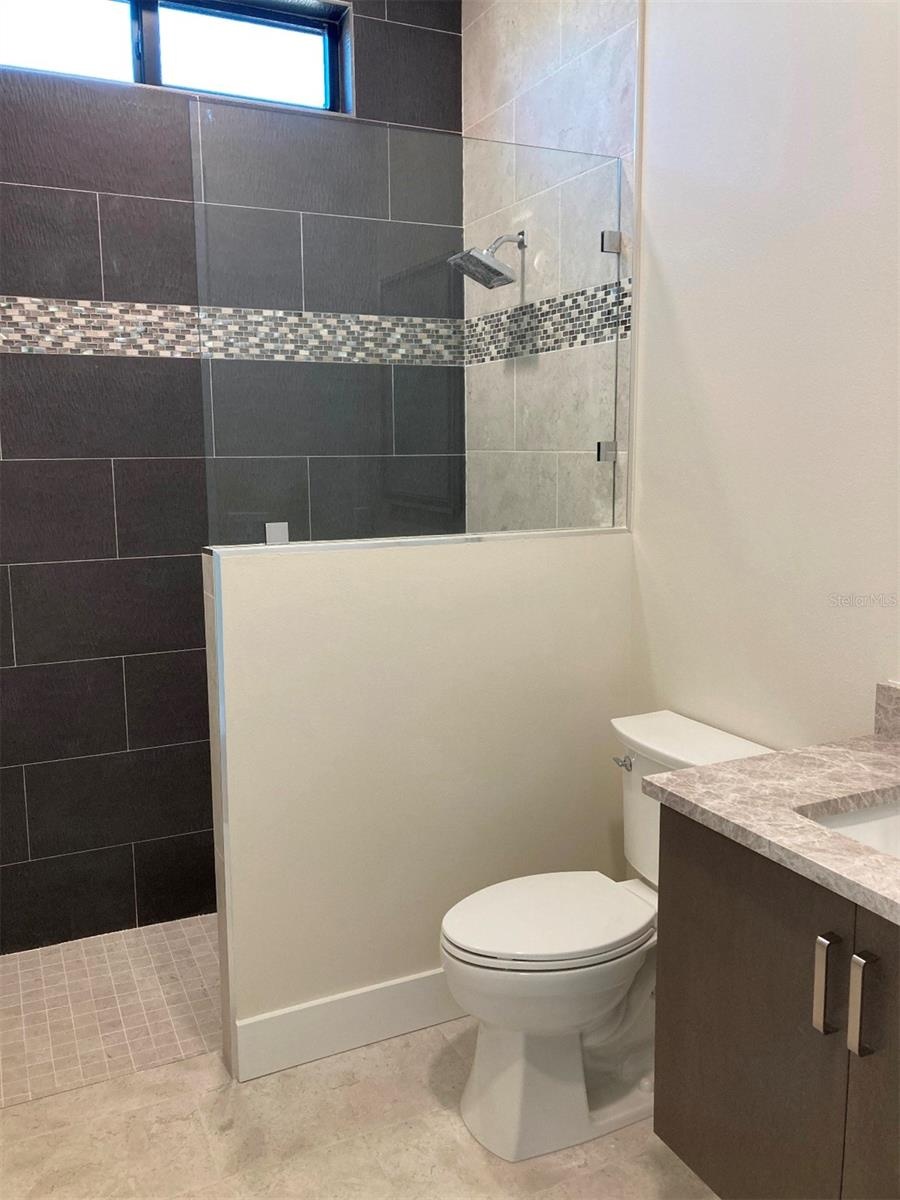 Bath for main floor office or bedroom