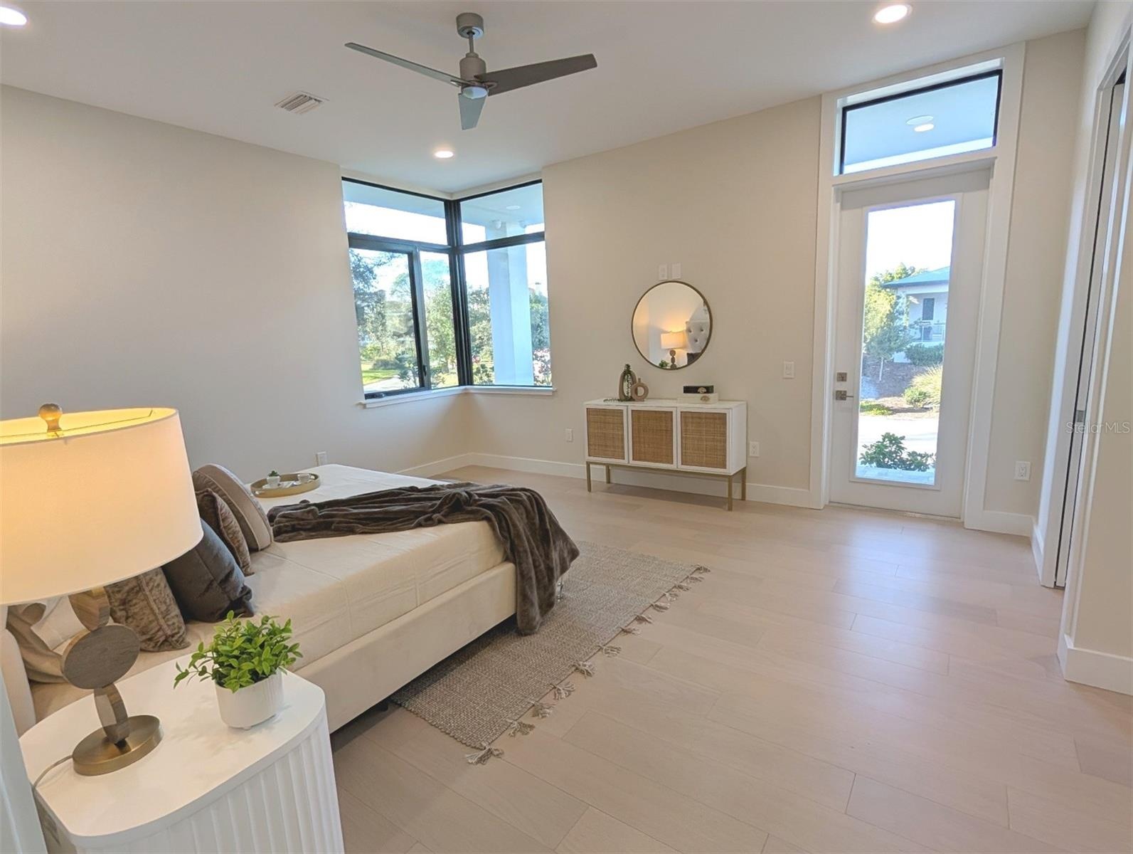 Main floor master suite