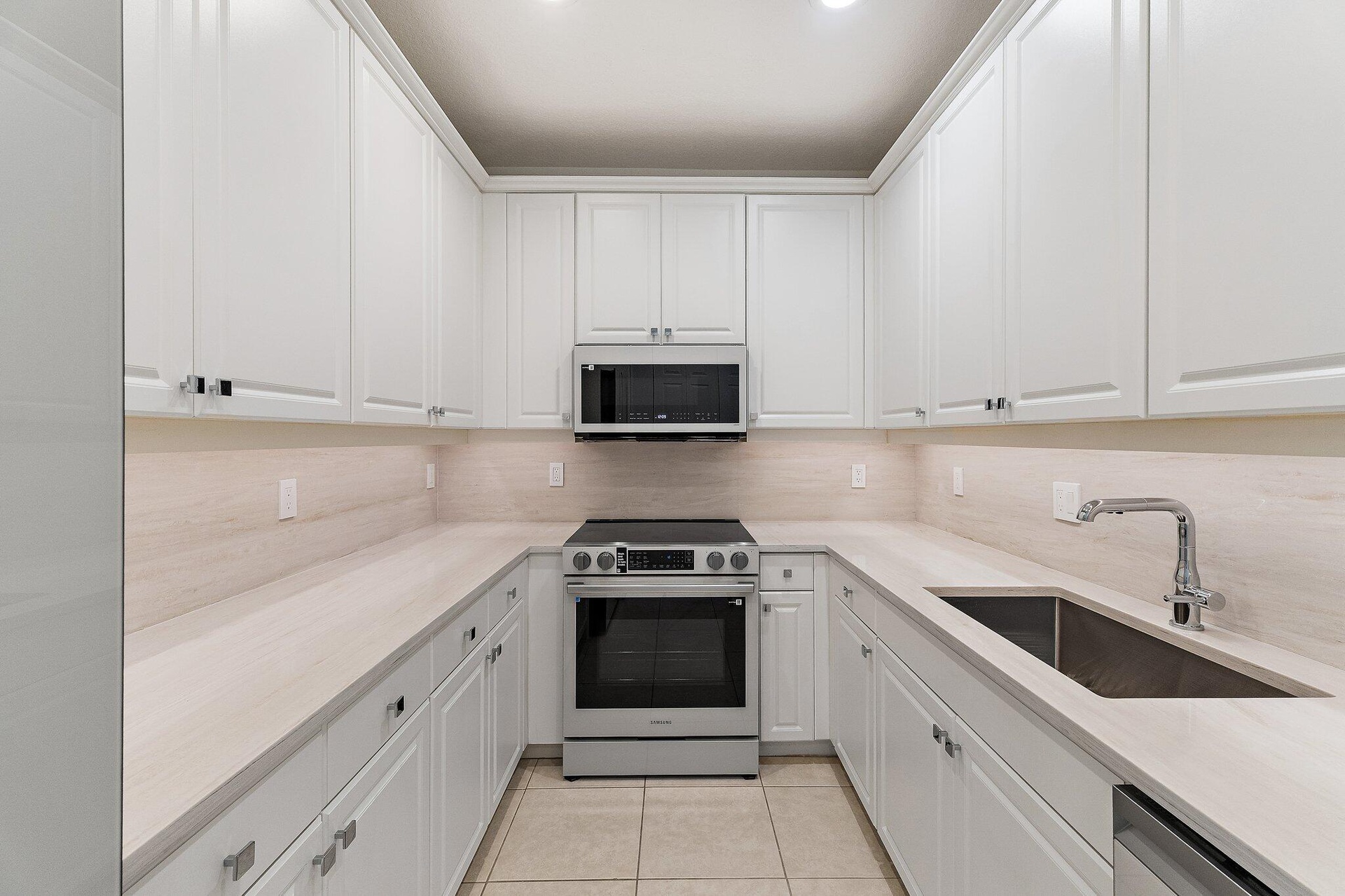 Brand new countertops and appliances