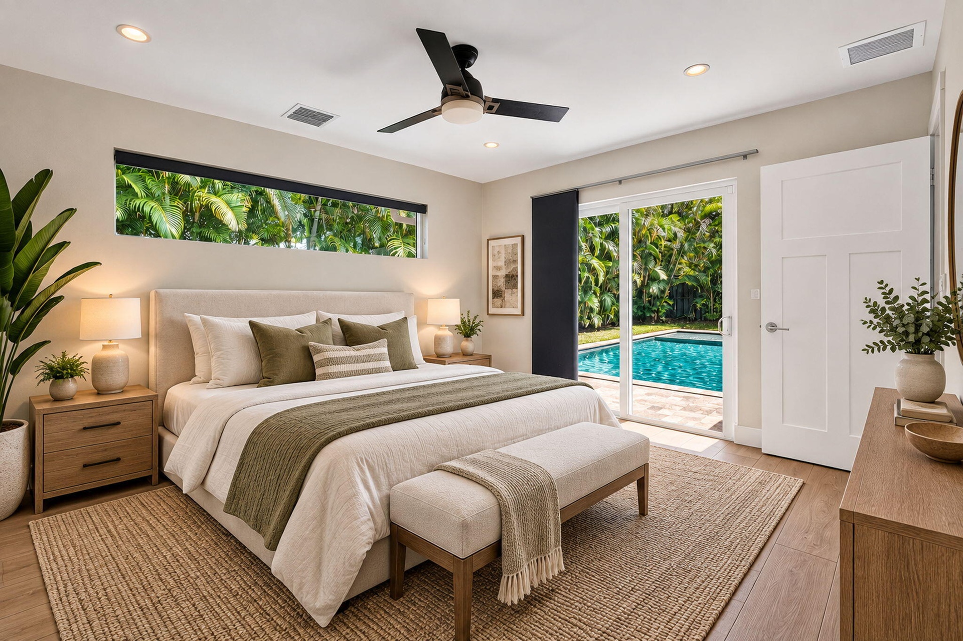 Master Bedroom Virtually Staged