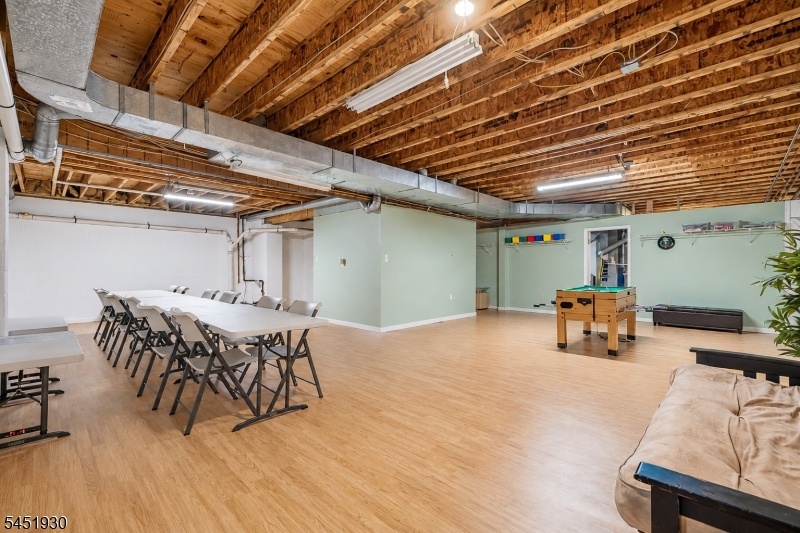 Partially finished Basement