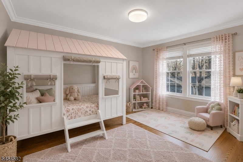 Virtually Staged Bedroom
