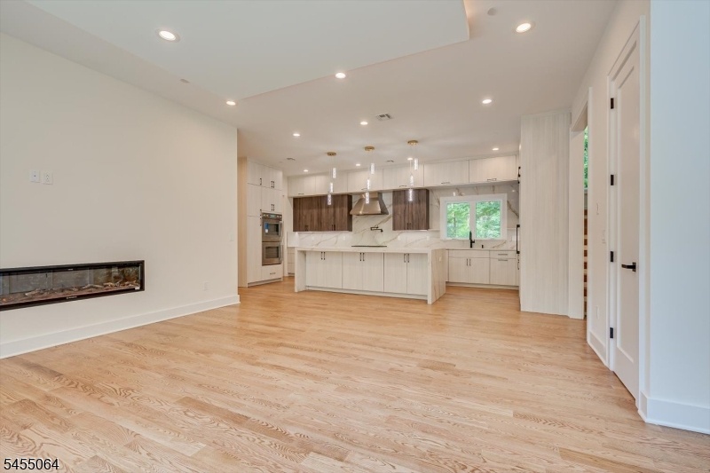 Family room into Kitchen