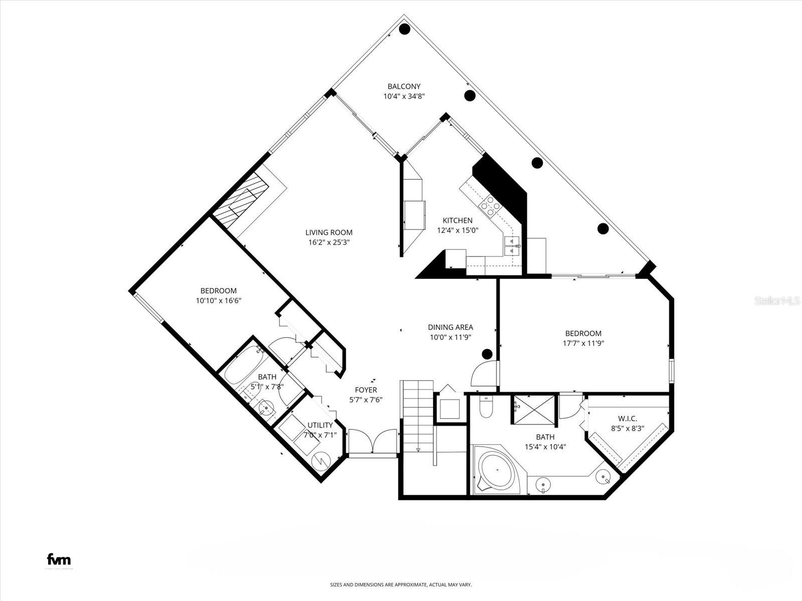 First-level floorplan