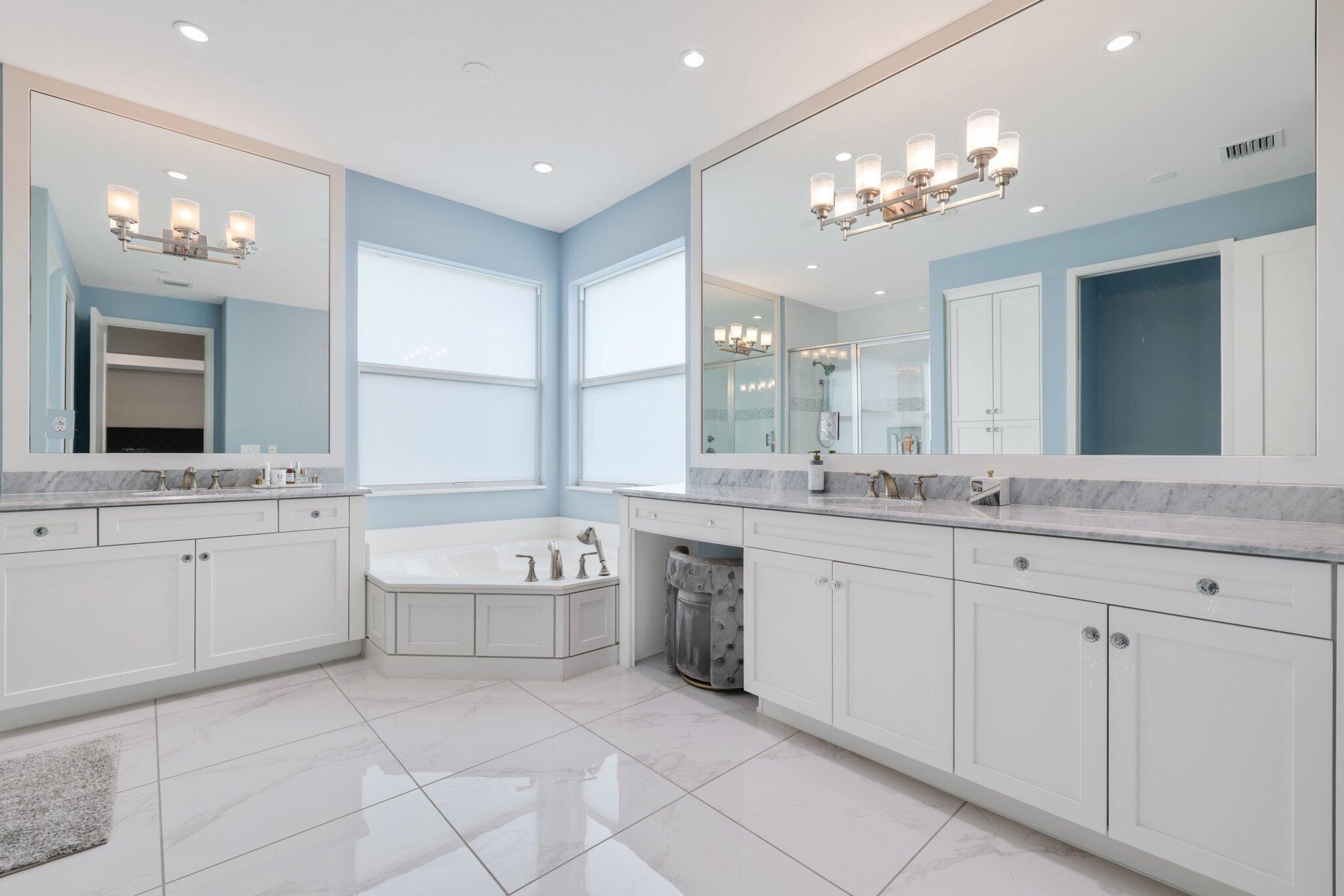 Primary Bathroom Double Vanity
