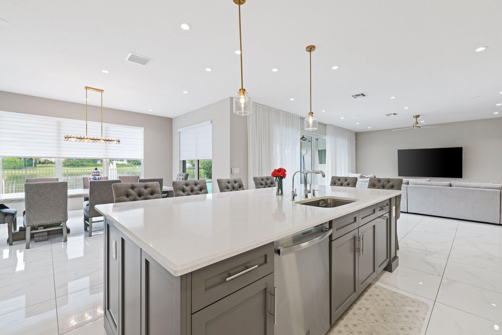 Kitchen/Dining/Living Room - Open Layout