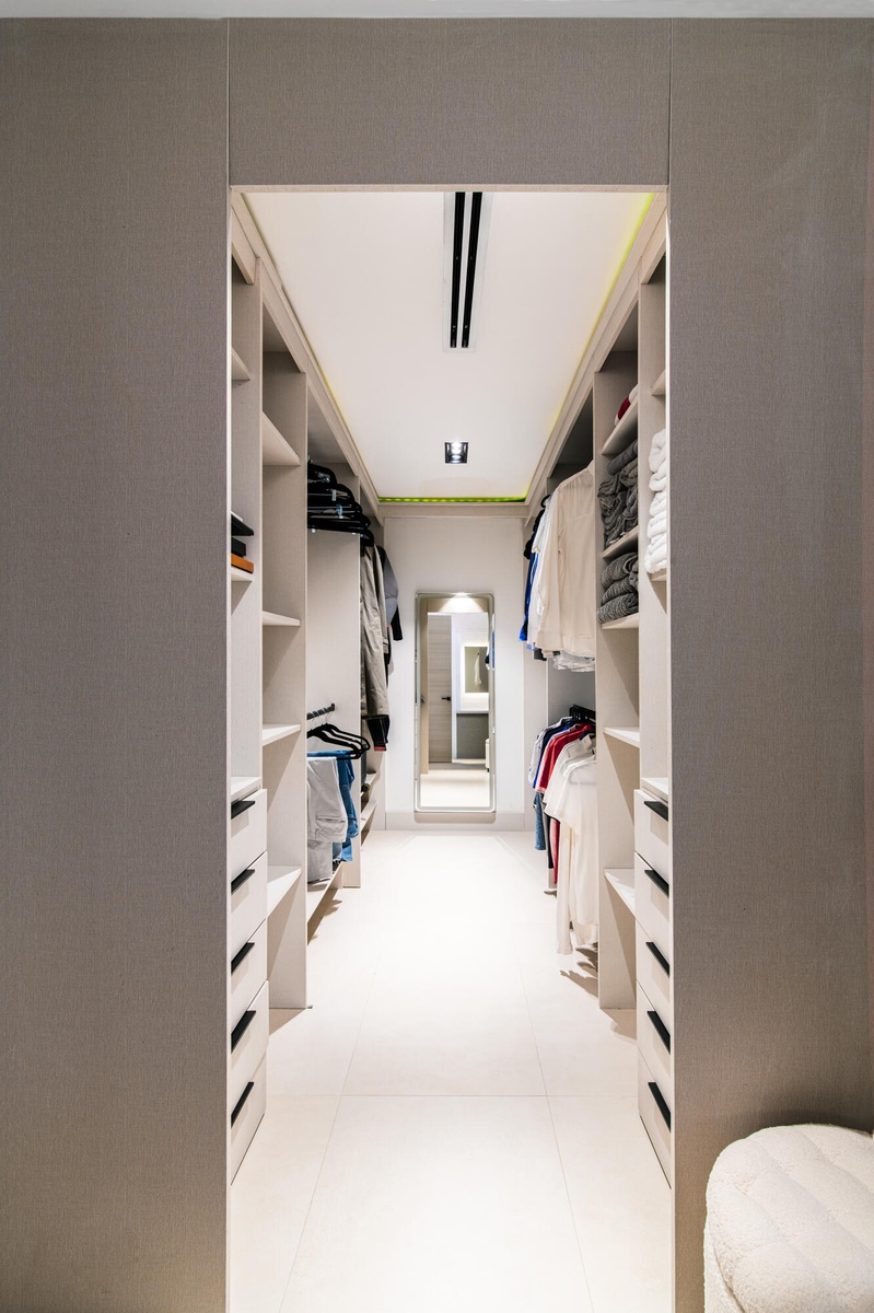 Master Closet. Original photograph captured at the property. No AI-generated imagery.