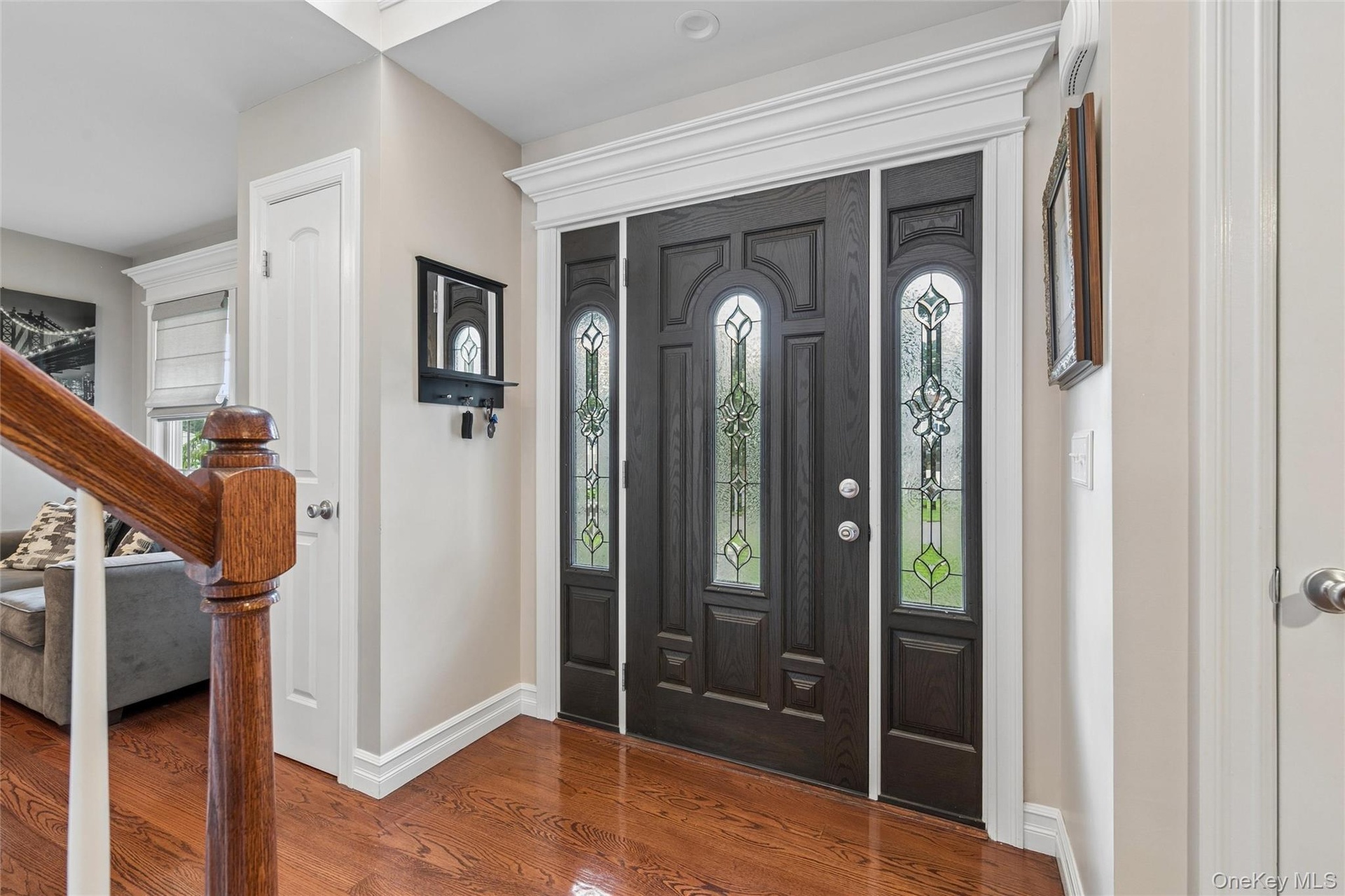 Entry Foyer with Dual Coat Closets