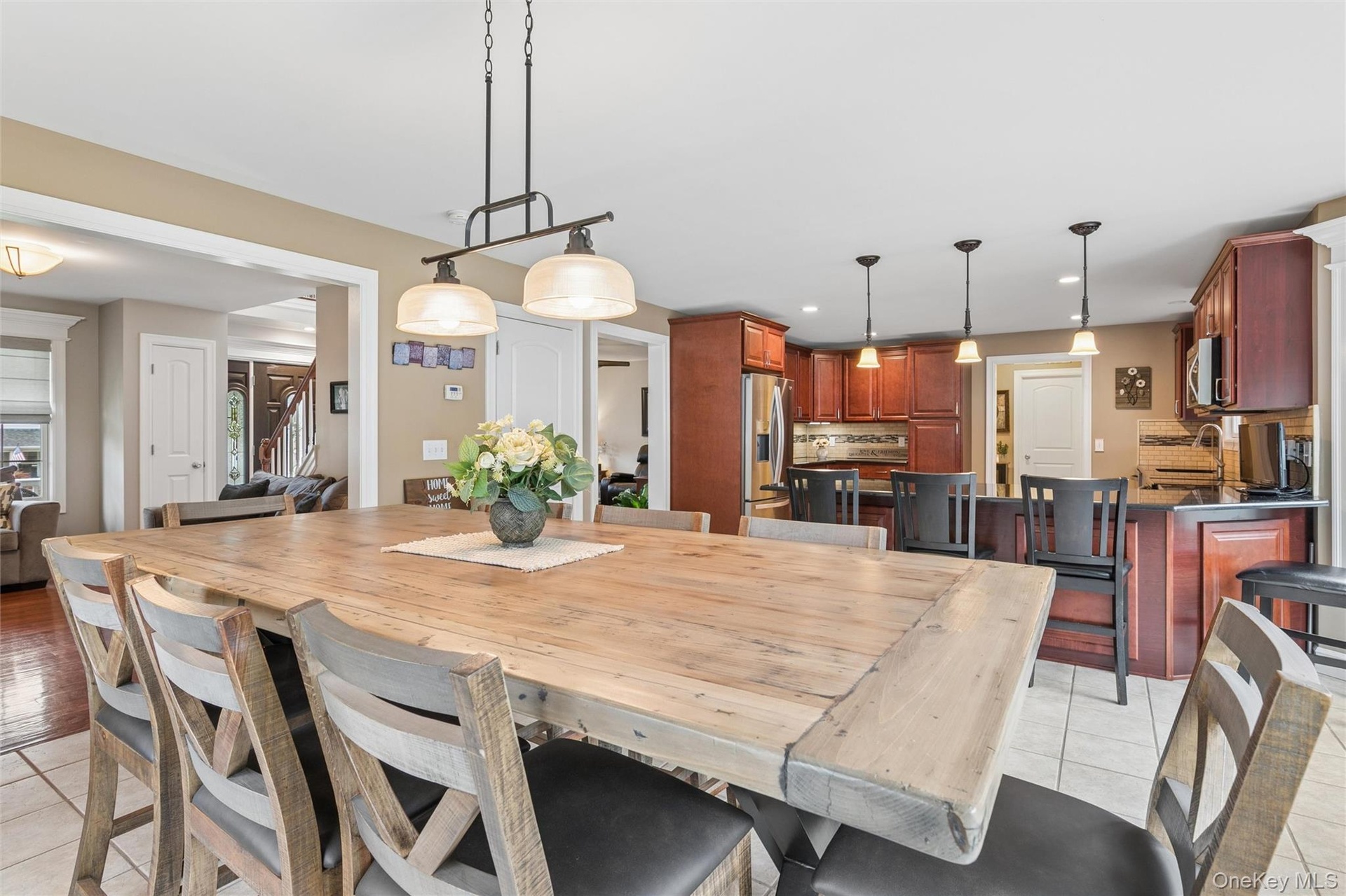Open Floor Plan Kitchen and Dining