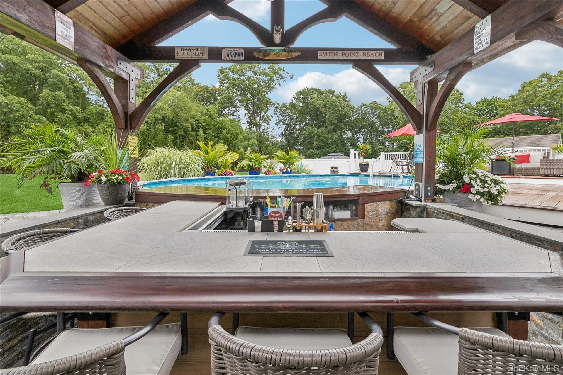 Complete w/Outdoor Sink, Refrigerator, Storage and Spacious Perimeter