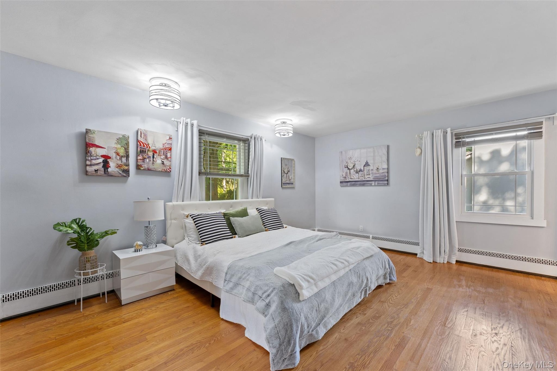 Primary bedroom with ample storage